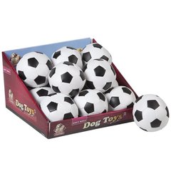 Karlie-Flamingo Soccerball КАРЛИ-ФЛАМИНГО СОКЕРБОЛ игрушка для собак, мяч черно-белый маленький, искусственная кожа, 10 см