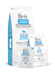 Brit Care Grain-free Junior Large Breed Salmon & Potato (для щенков гигантских пород), 1 кг