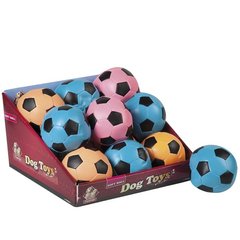 Karlie-Flamingo Soccerball Neon КАРЛИ-ФЛАМИНГО СОКЕРБОЛ НЕОН игрушка для собак, мяч цвет неон, искусственная кожа, 10 см