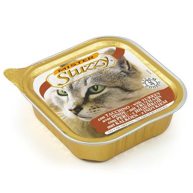 MISTER STUZZY Cat Turkey МИСТЕР ШТУЗИ ИНДЕЙКА корм для кошек, паштет, 100г, 0.1кг