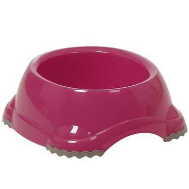 Moderna МОДЕРНА СМАРТИ №3 миска для собак, пластик, 1245 мл, d-19 см, розовый