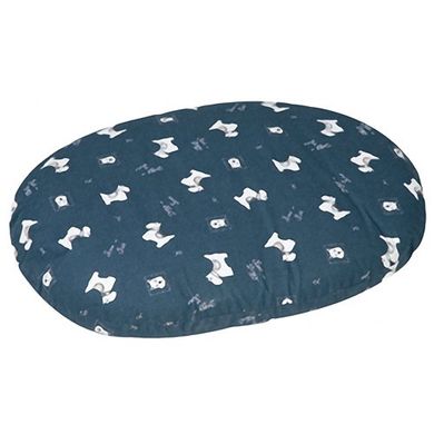 Karlie-Flamingo (КАРЛИ-ФЛАМИНГО) CUSHION SCOTT лежак-подушка для собак с водостойкой поверхностью и ZIP замком, с рисунком, 60 см
