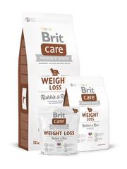 Brit Care Weight Loss Rabbit & Rice (для собак с лишним весом), 1 кг