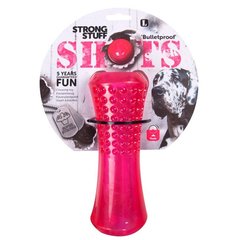 Karlie-Flamingo Shots Stick КАРЛИ-ФЛАМИНГО ШОТС АППОРТ суперпрочная игрушка для собак, резина, плавающая, диам.8 см, дл.20 см, 8х20 см