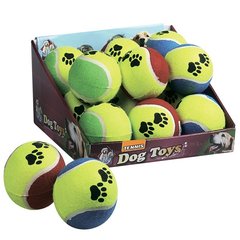 Karlie-Flamingo Tennisball Fluo КАРЛИ-ФЛАМИНГО игрушка для собак, мяч теннис, резина, 9,5 см