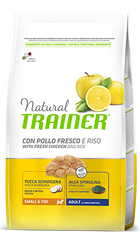 Trainer Natural Super Premium Adult Mini Con Pollo Fresco, Riso & Aloe Vera, 0,8 кг