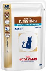 Royal Canin Gastro Intestinal Moderate Calorie Feline Pouches, 0.1 кг