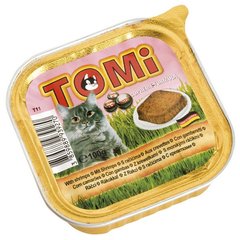 TOMi shrimps КРЕВЕТКИ консервы для кошек, паштет, 0.1кг