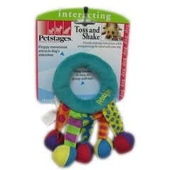Petstages Игрушка для собак текстильная Кольцо-погремушка