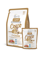 Brit Care Cat Cocco I am Gourmand для привередливых кошек, 2 кг