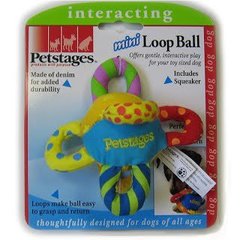 Petstages Игрушка для собак Мяч с петлями мини