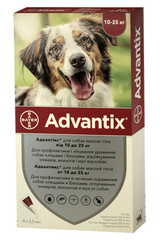Bayer Advantix Адвантикс для собак от 10 до 25 кг