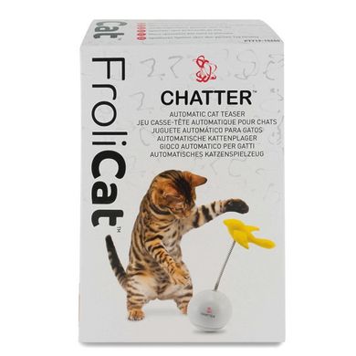 PetSafe FroliCat Chatter ПЕТСЕЙФ ФРОЛИКЕТ ПТИЧКА интерактивная игрушка-неваляшка для кошек, 0.362кг