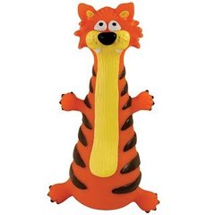 Petstages Игрушка-пищалка для собак виниловая Рыжий Кот