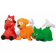 Karlie-Flamingo Toys КАРЛИ-ФЛАМИНГО игрушки для собак, жеребенок, щенок, котенок, хвост из каната, латекс, 8 см