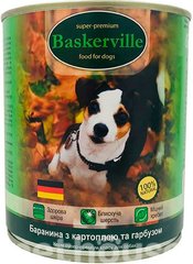 Baskerville (Баскервиль) Консервы с бараниной, картошкой и тыквой для собак