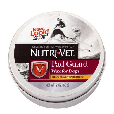 Nutri-Vet Pad Guard Wax НУТРИ-ВЕТ ЗАЩИТНЫЙ КРЕМ для собак, для подушечек лап, 60 г, 0.06 кг