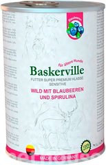 Baskerville (Баскервиль) Holistic Sensitive Оленина с черникой и спирулиной для собак