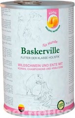 Baskerville (Баскервиль) Holistic Кабан и утка с тыквой и зеленью для собак