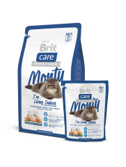 Brit Care Cat Monty I am Living Indoor для кошек живущих в помещении, 0.4 кг