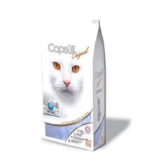 Capsull Original (baby powder) КАПСУЛ ОРИДЖИНАЛ кварцевый наполнитель для туалетов кошек, кристаллы 1-8 мм, для всех котов, 1.8кг