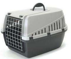 Savic ТРОТТЭР1 (Trotter1) переноска для собак и котов, пластик, 49Х33Х30 см, темно-серый