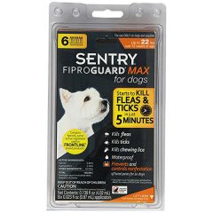 ФИПРОГАРД МАКС (FiproGuard MAX) капли от блох, клещей и вшей для собак 2-10 кг, 1 пипетка