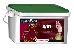 Versele-Laga NutriBird A21 For Baby Birds ВЕРСЕЛЕ-ЛАГА НУТРИБЕРД МОЛОКО для птенцов, смесь для ручного вскармливания с первого дня жизни, 0.8 кг